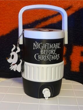 Custom Design - Nightmare before Christmas Cooler Can Holder 12 oz by 3d print